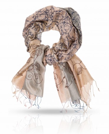 Шарф Женский SN-EMB.PRINT/PINK